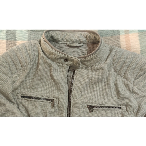 Zara men's biker jacket - Picture 4 of 7